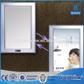 Edge light bathroom slim magic mirror advertising sensor light box